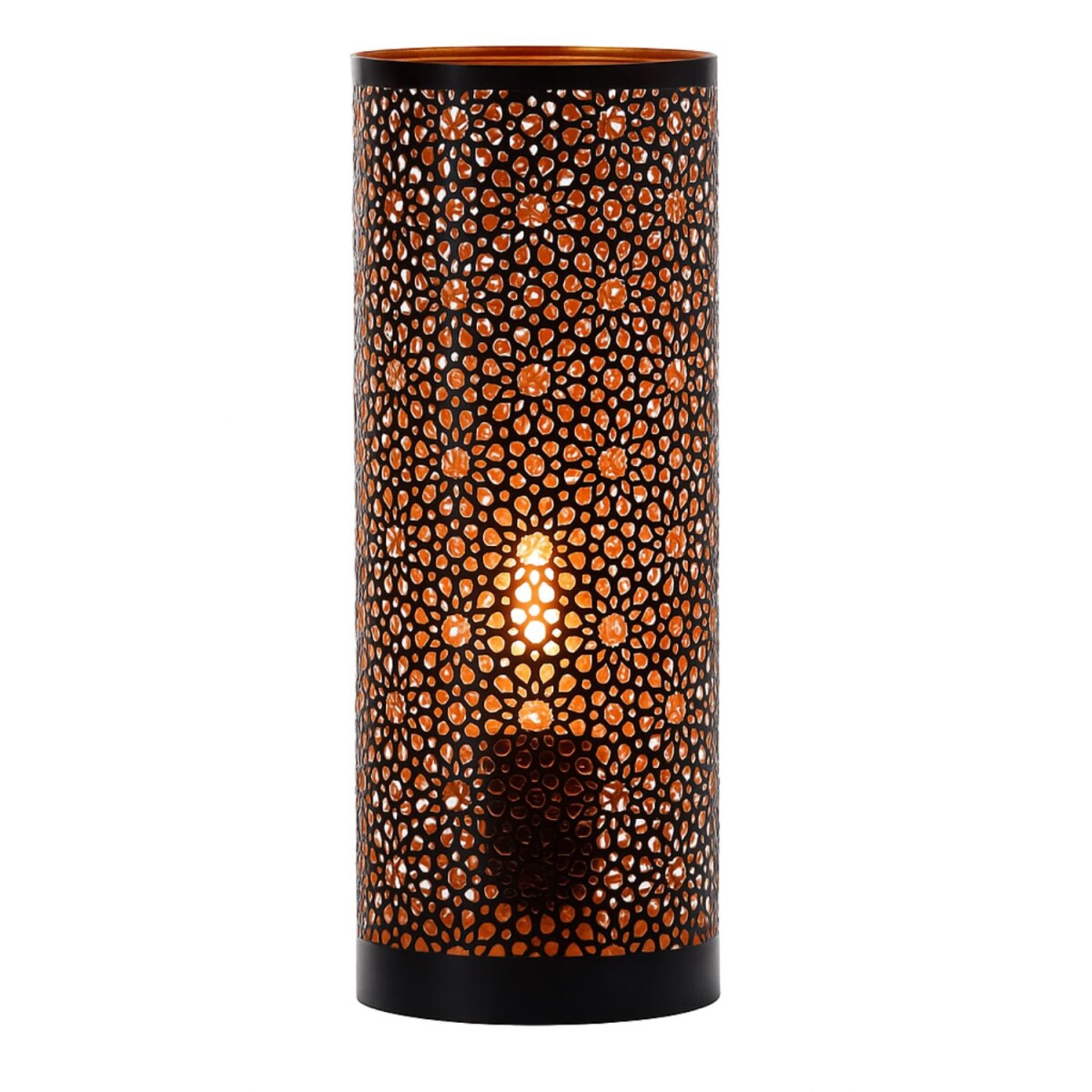 Lampada da tavolo Naziha 30x13 cm nero-o box