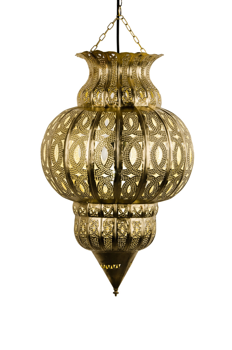 Lampada a sospensione Isfahan Gold 50 cm | Lampada orientale