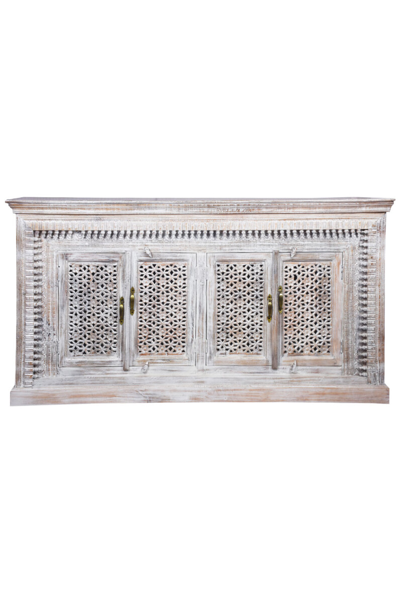 Credenza vintage in legno massello Hamou box