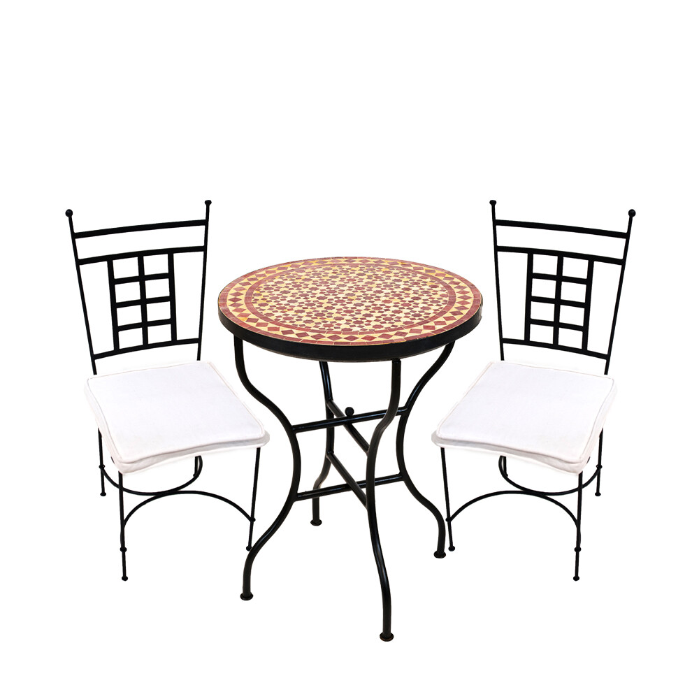 Set da 3 pezzi in stile mediterraneo Alb box