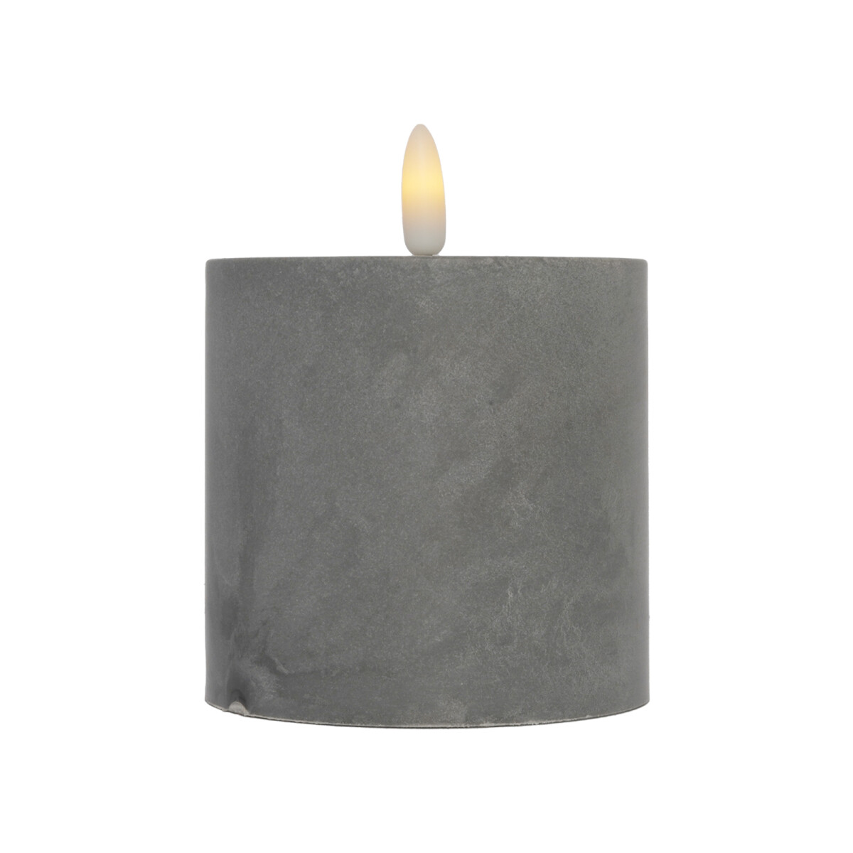 Candela a LED in cemento, modello Samod  box