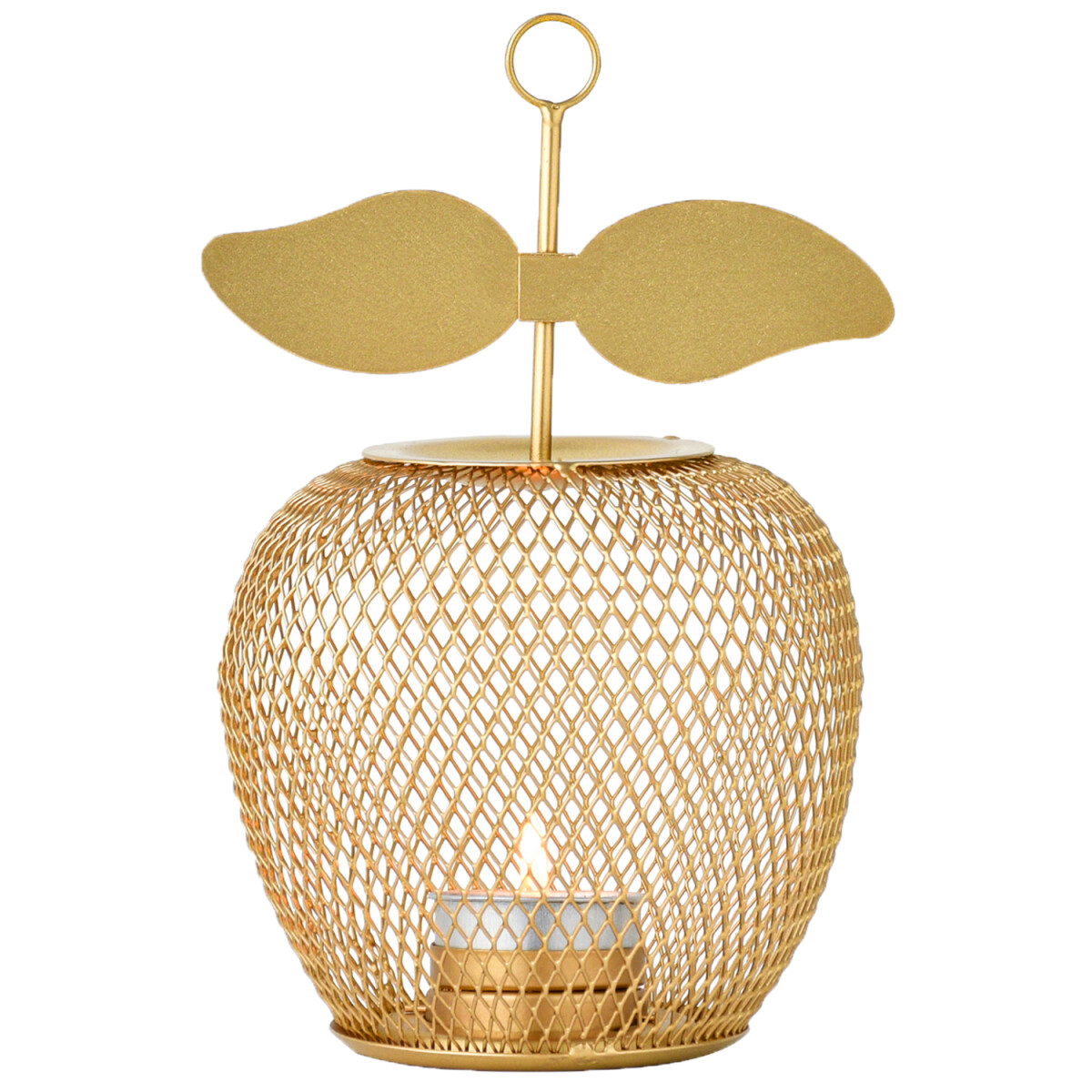 Portacandela decorativo moderno Manzana  box