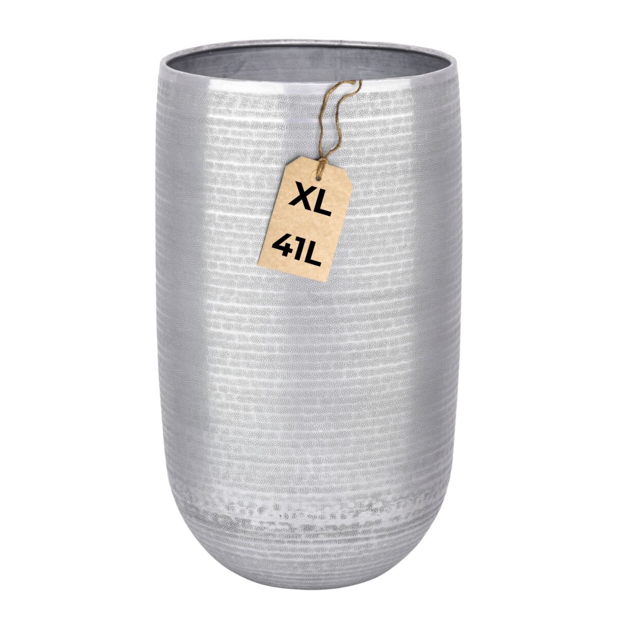 Vaso da fiori Camiel argento 54 cm - vas box