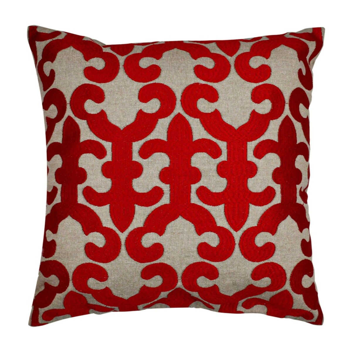 Fodera per cuscino realizzata a mano Kayon Rosso 50x50 cm | 