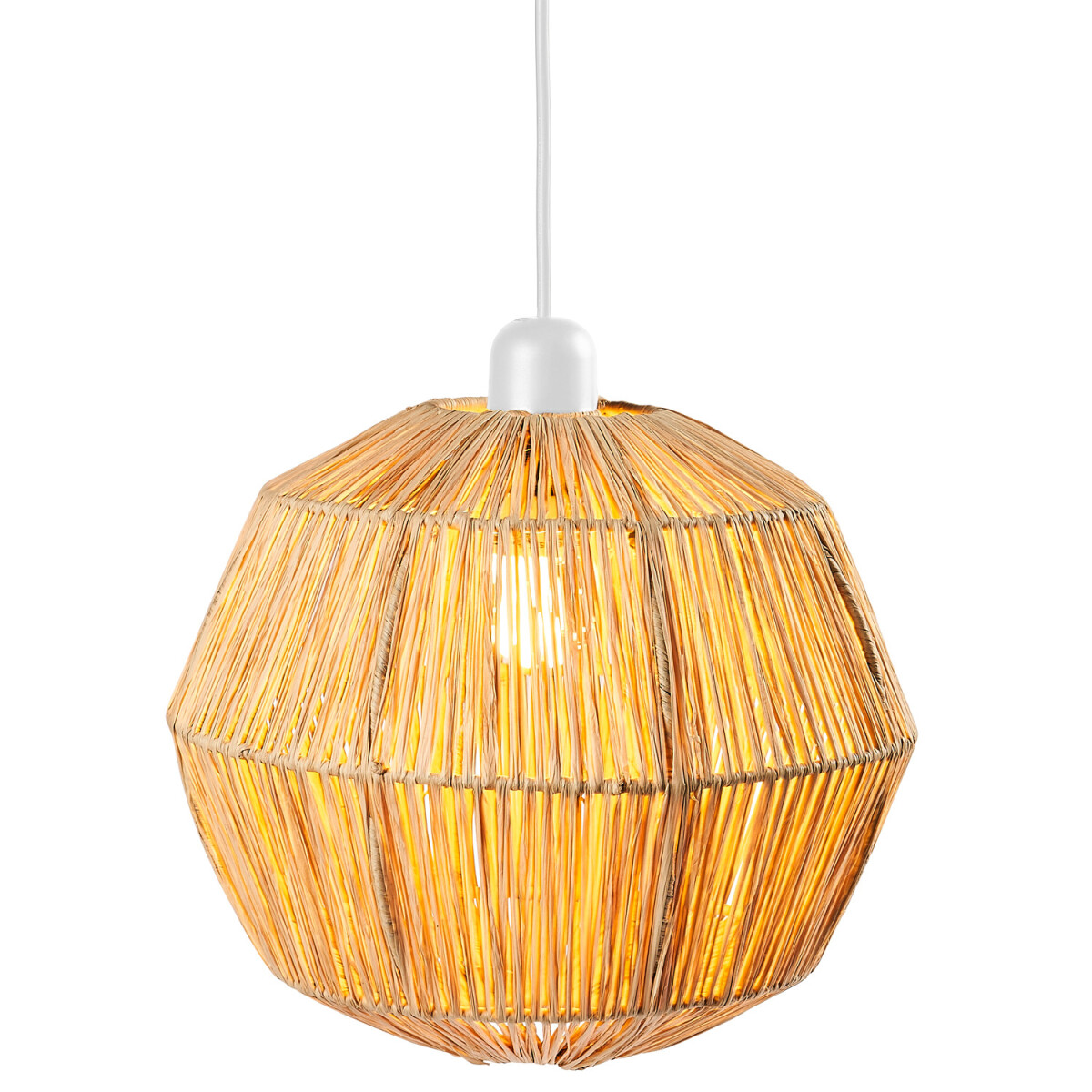 Lampada a sospensione boema con paralume box