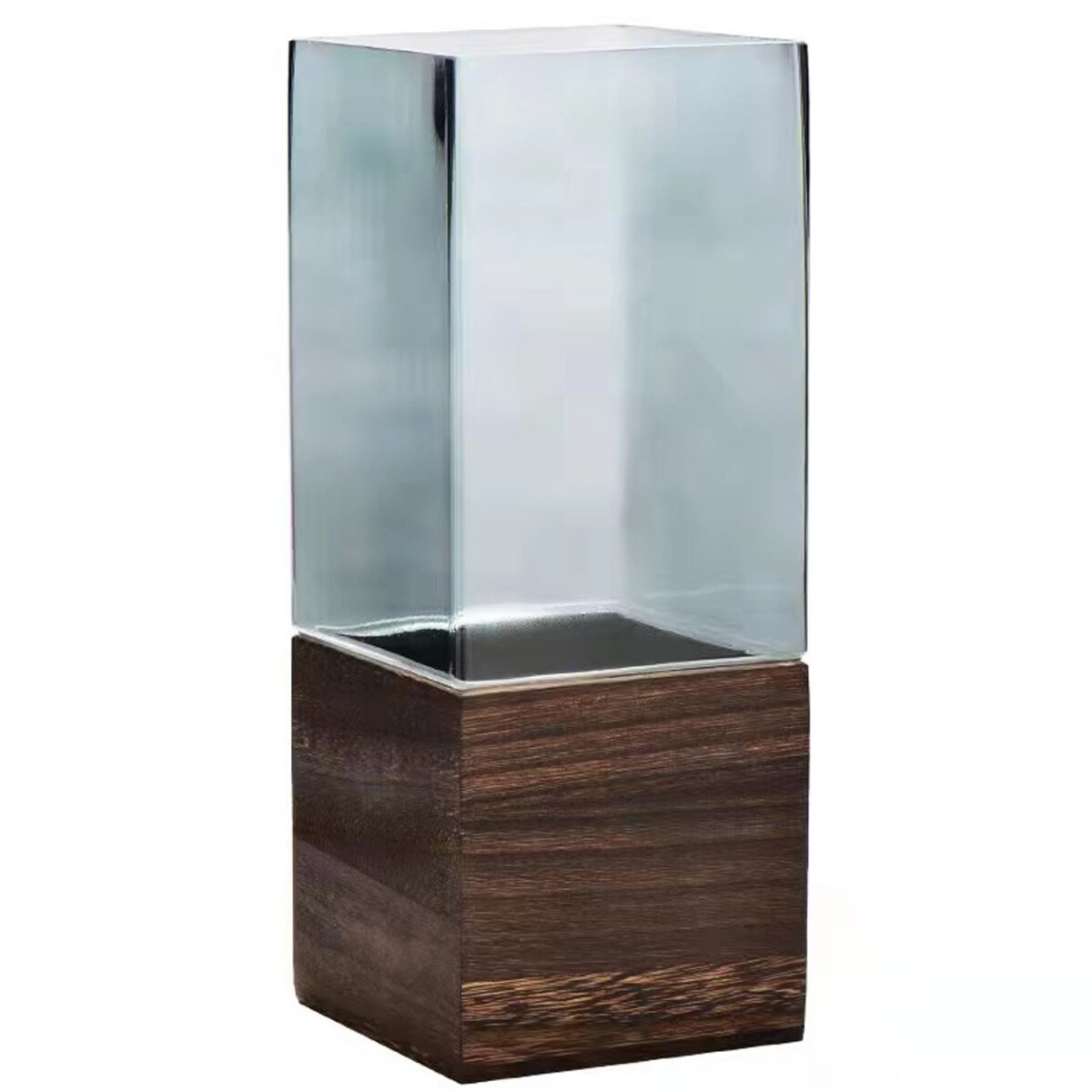 Vaso in vetro Modern Madrid grigio squad box