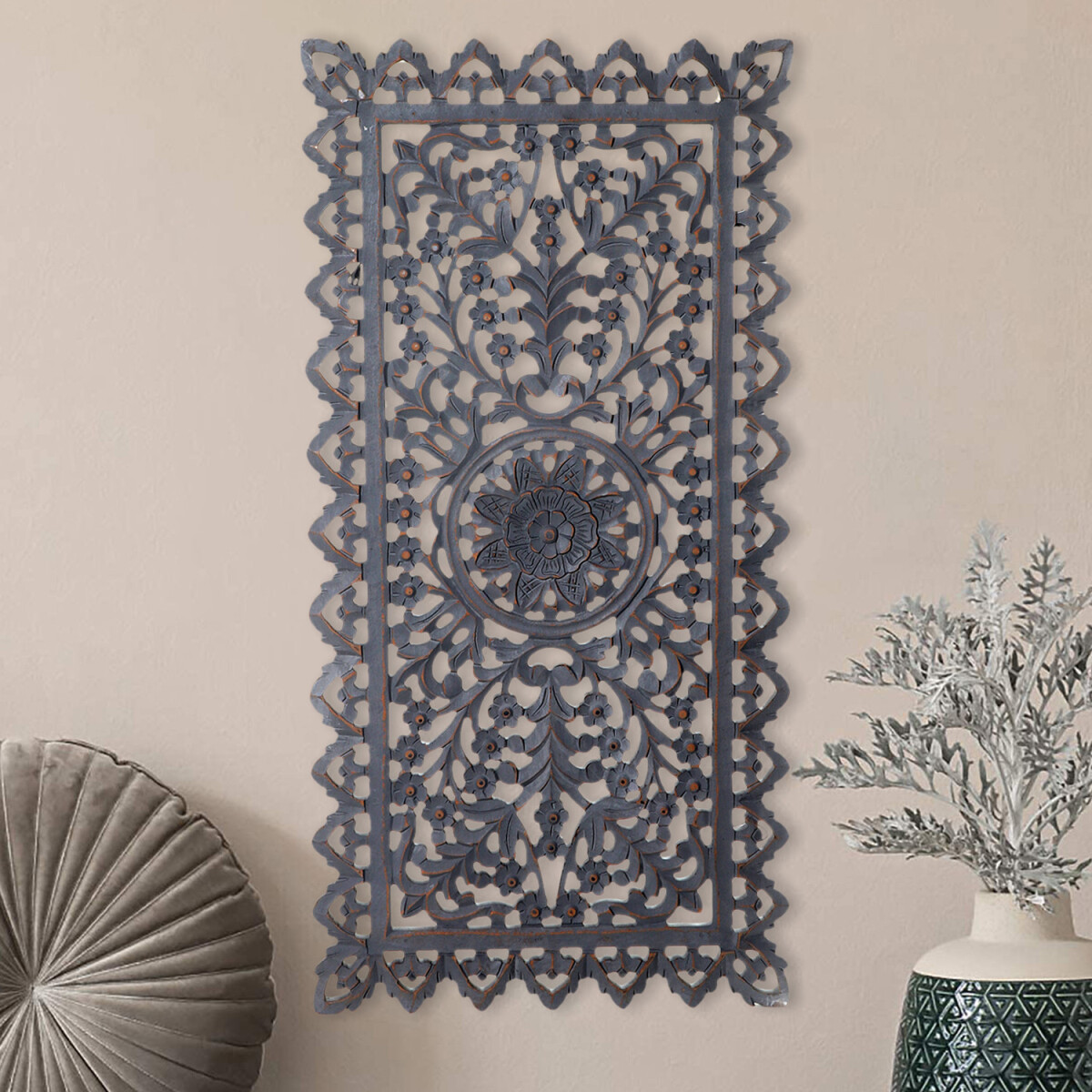 Decorazione da parete vintage in legno B box