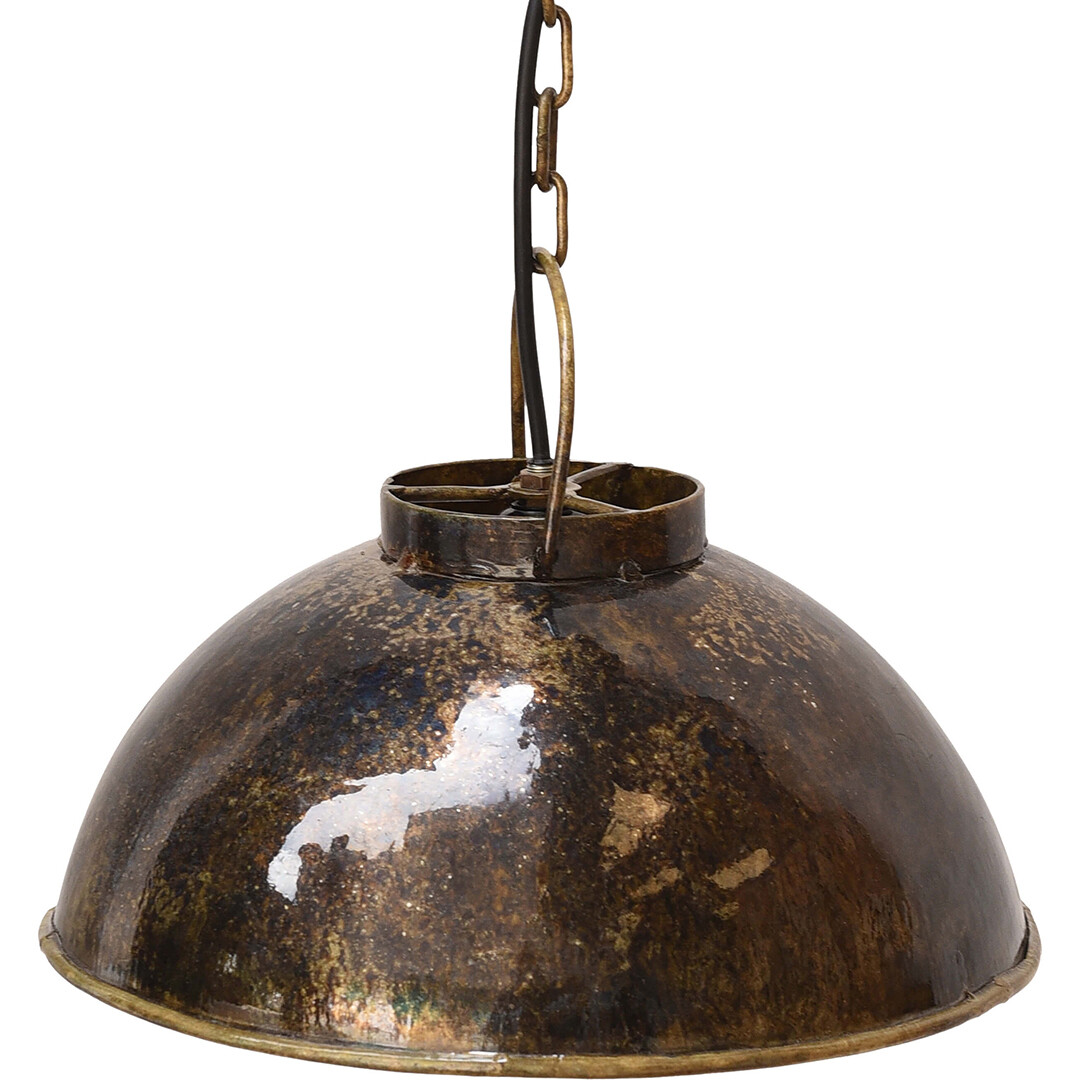 Lampada a sospensione Thormann piccola - Marmorizzata scura