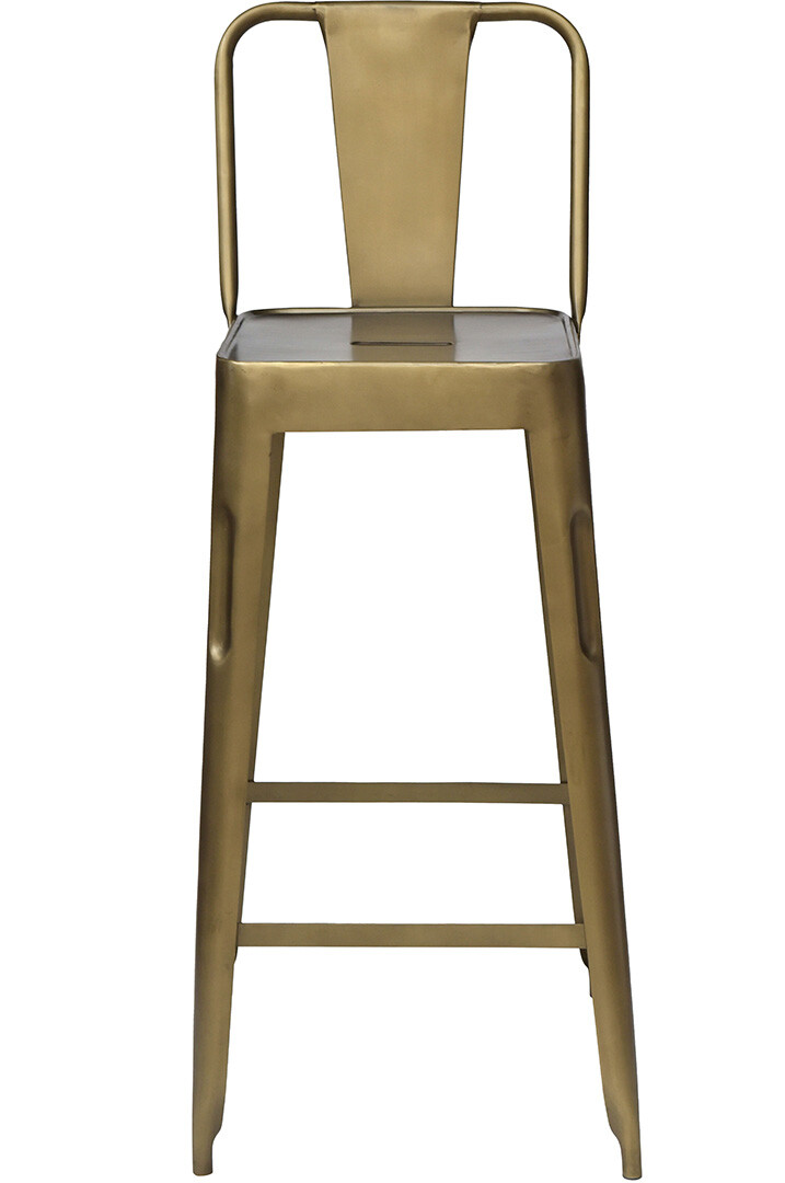 Sgabello da bar Copenhagen - Ottone anti box