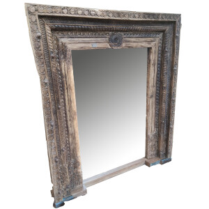 Specchio vintage da terra in stile antico, 214 cm,...