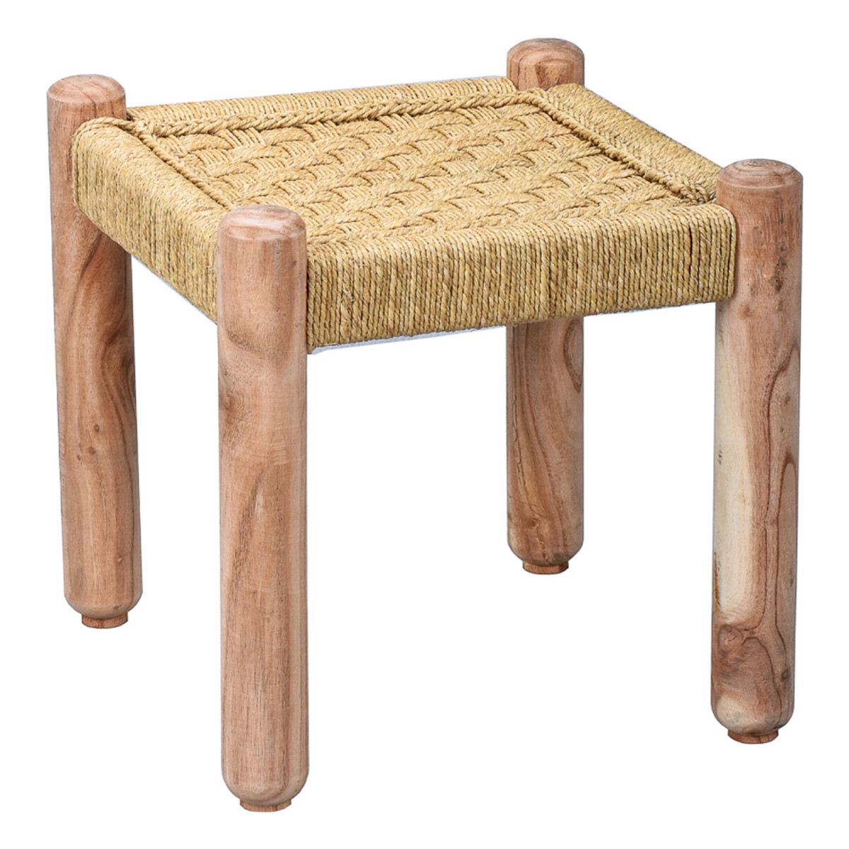 Pouf in stile boho Josue, 36 cm