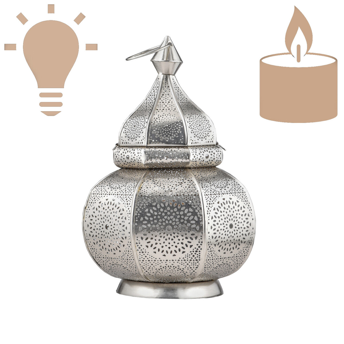 Lampada da tavolo a lanterna orientale L box