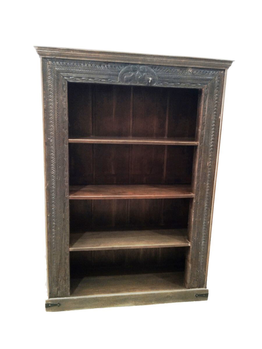 Libreria vintage in stile antico, 210 cm, modello -36-