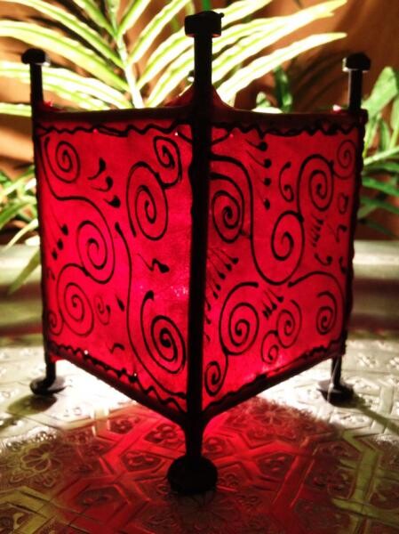 Lanterna orientale Budur rossa box