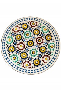 Tavolino marocchino a mosaico Albaicin, multicolore, 80...