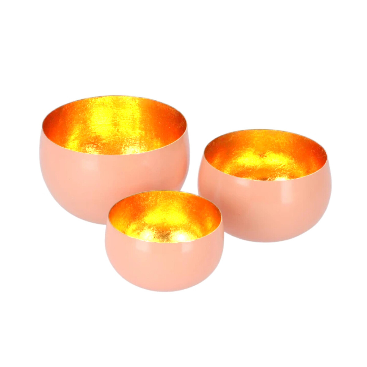 Set da 3 portacandeline decorativi in st box