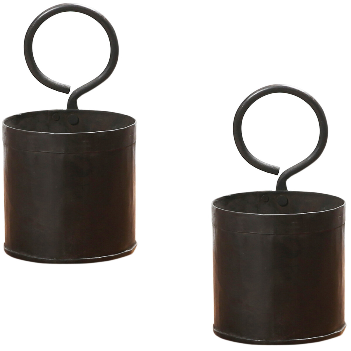 Set da 2 vasi da giardino vintage Solia box