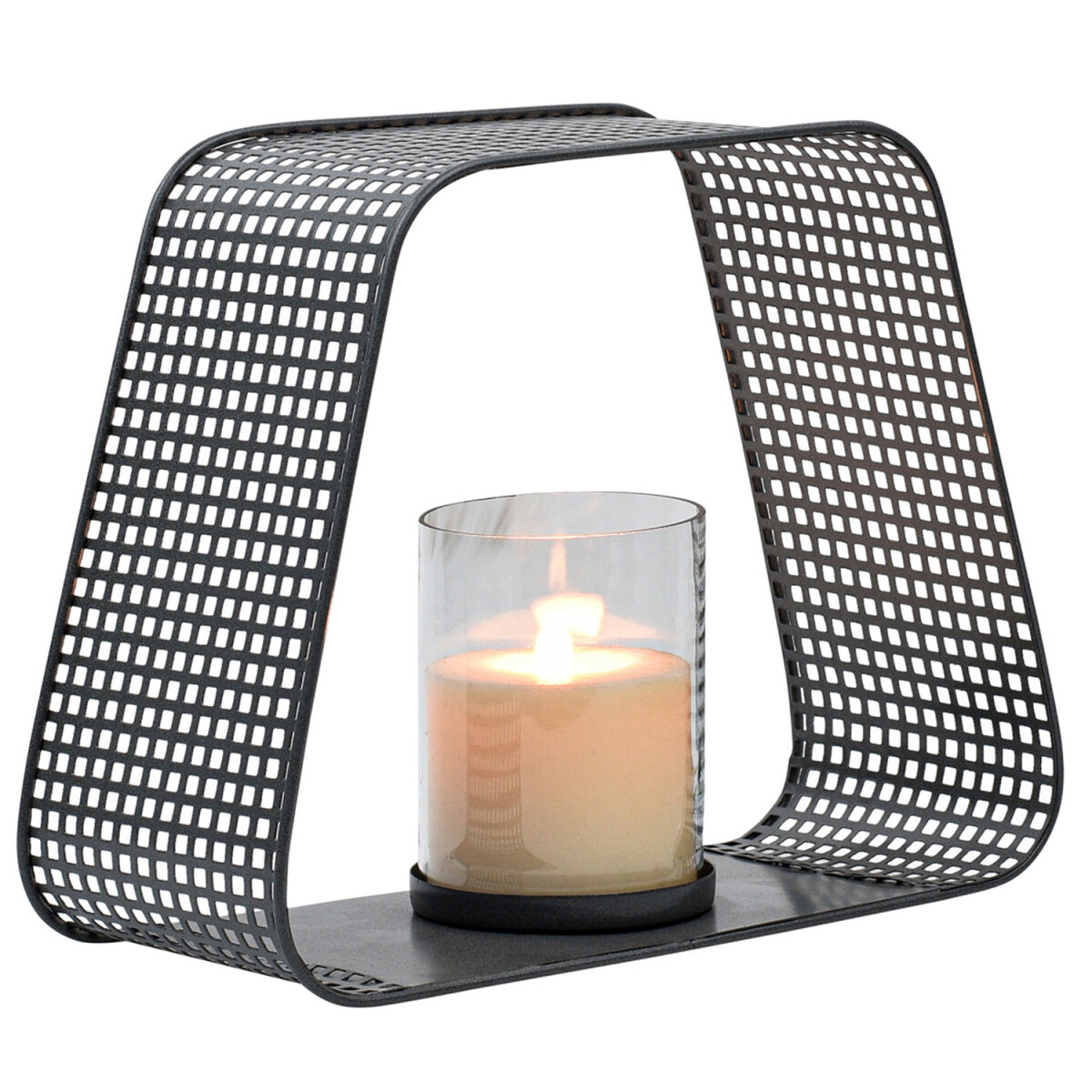 Portacandela decorativo in stile scandin box