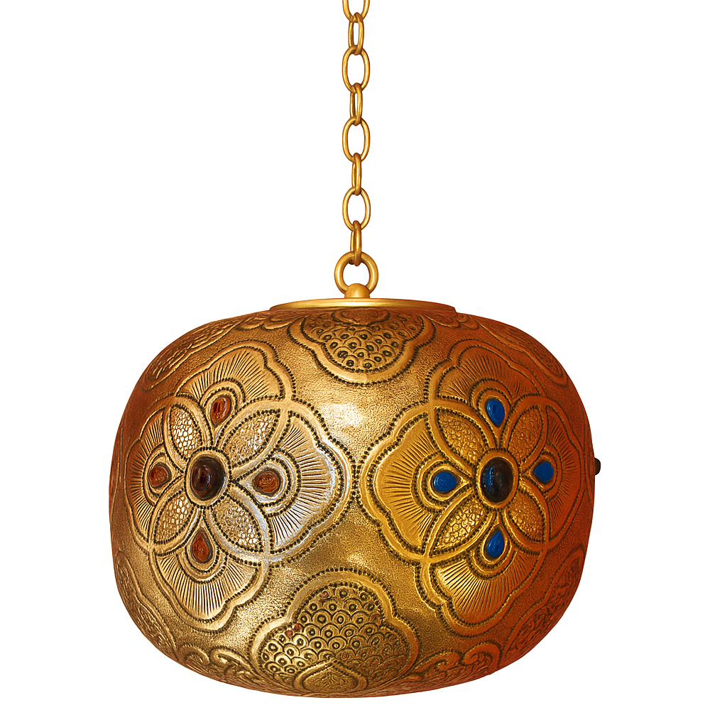 Lampada orientale Ishraq - Colore oro box