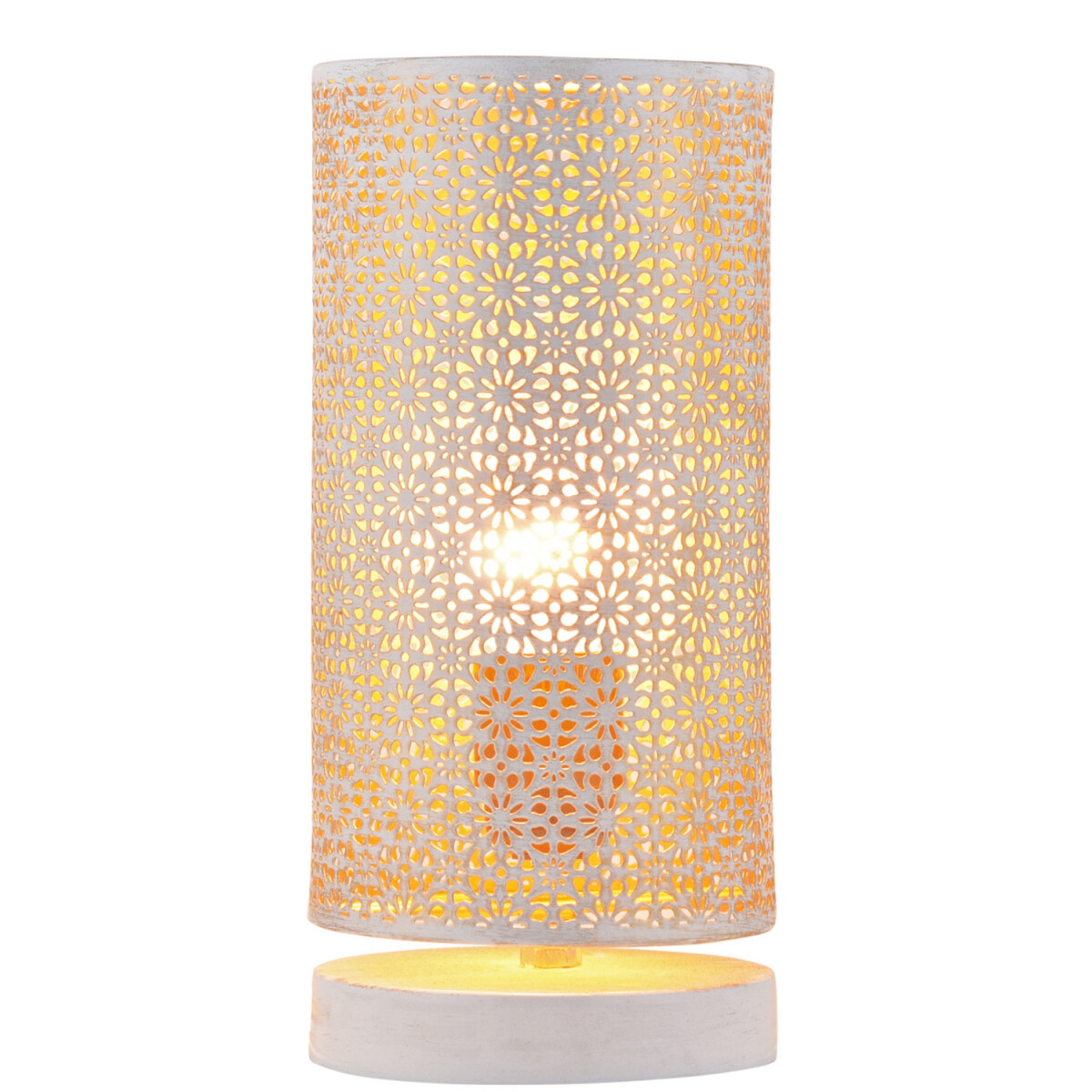 Lampada da tavolo in stile boho, lampada box