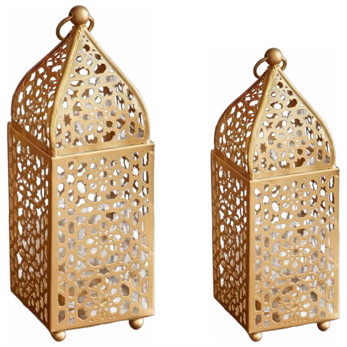 Set da 2 lanterne decorative orientali p box