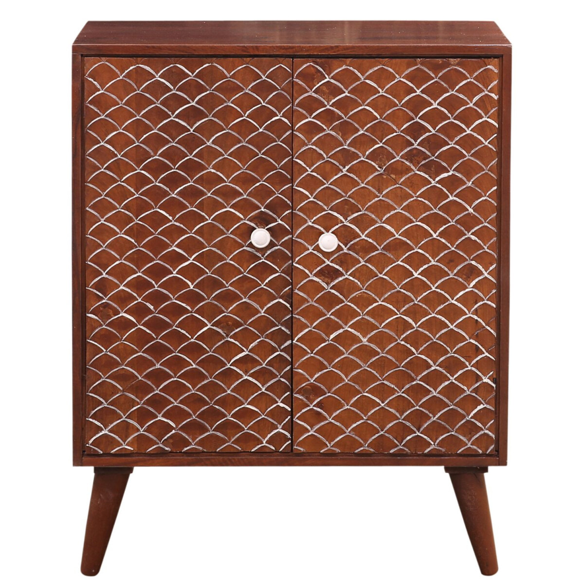 Credenza vintage in legno Mathis Braun box