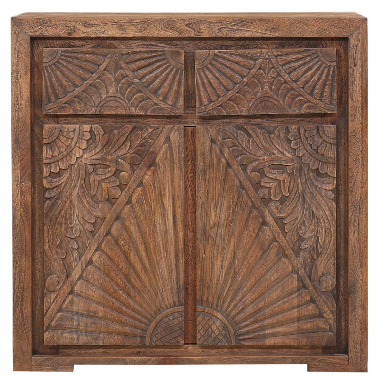 Credenza vintage con cassetto in legno M box