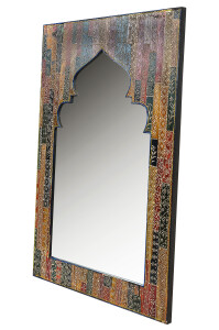 Specchio orientale dipinto Tarana - 90 cm -
