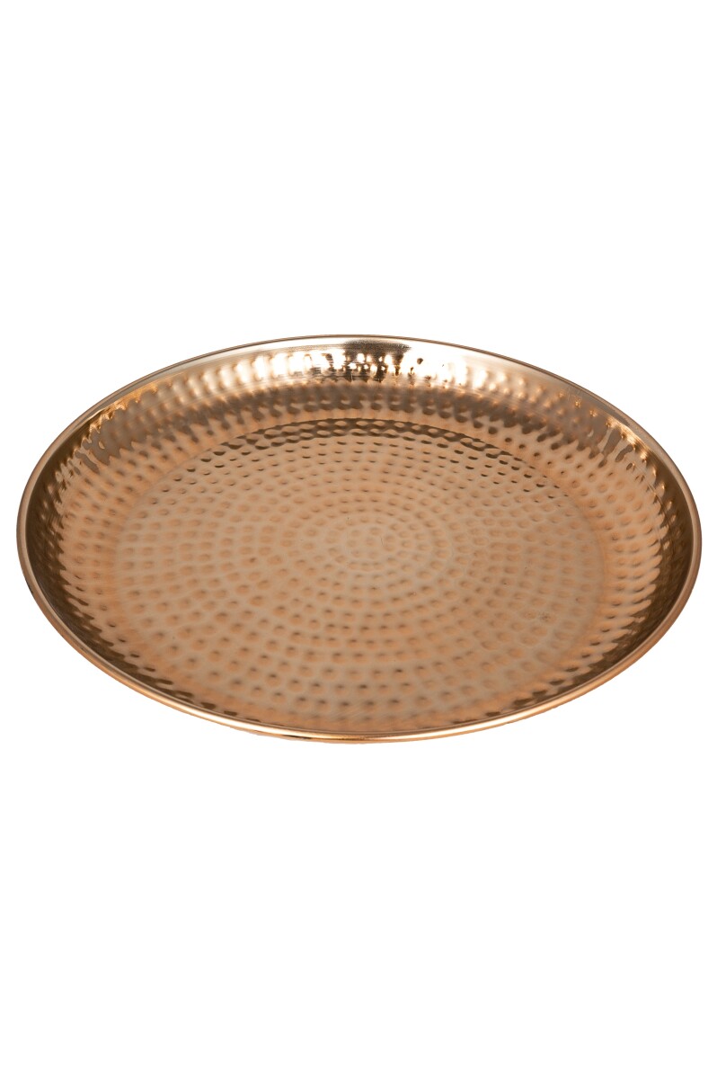 Vassoio orientale in metallo Mia 40 cm,  box