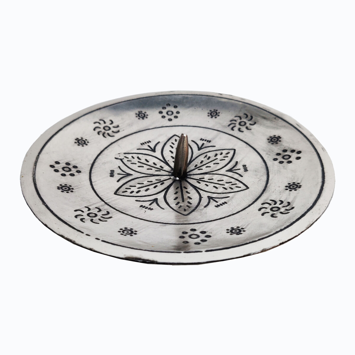 Portacandela orientale in argento Jaini, box