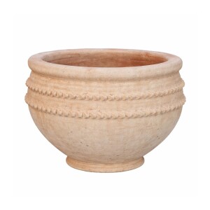 Copri-vaso Giarda da 60 cm in terracotta | Design da...