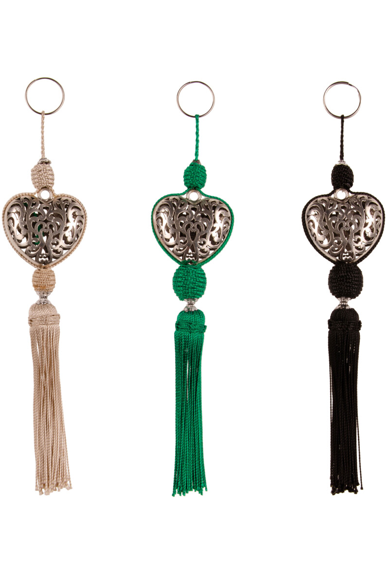 Ciondoli orientali a forma di cuore, com box